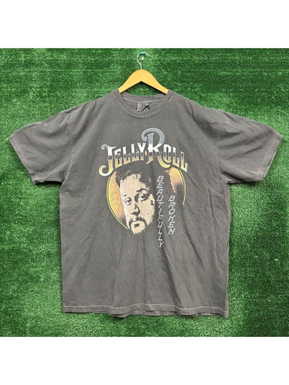 Jelly Roll Beautifully Broken Country T-Shirt Size 2XL